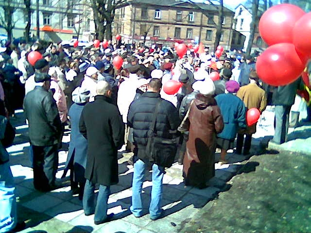 ПЕРВОМАЙ  В РИГЕ